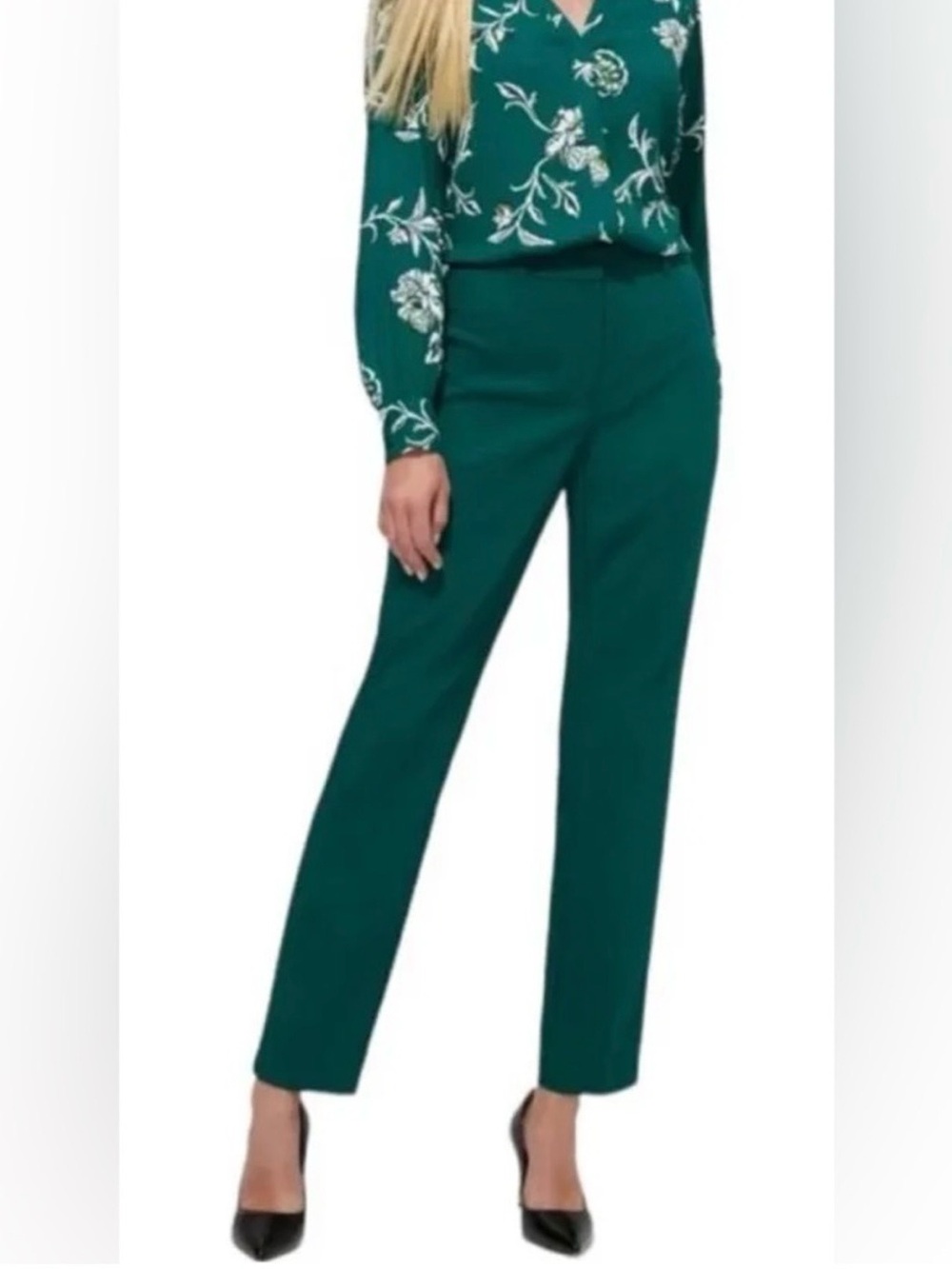 White House Black Market The Slim Ankle Slacks 10